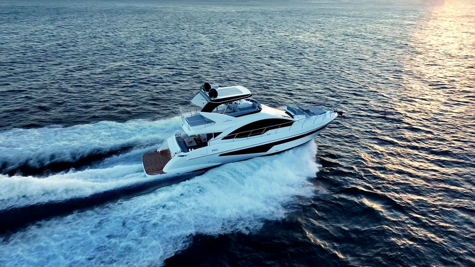 Intermarine 60 — fotografia de acervo do estaleiro